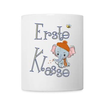 First Class, Elephant - Mug - white - Front