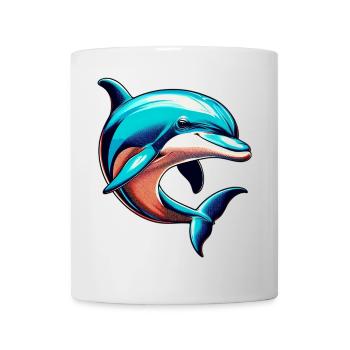Dauphin - Mug blanc - blanc - Devant