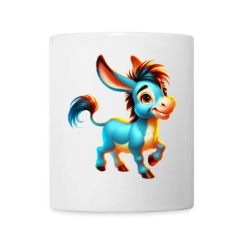Esel-Maultier - Tasse - Weiß - Vorne