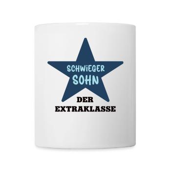 Schwiegersohn Sohn Schwiegerkind Son in Law Heirat - Tasse - Weiß - Vorne