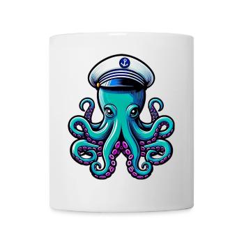 Pieuvre - Mug blanc - blanc - Devant