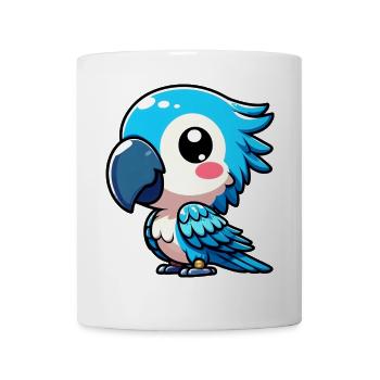 Papagei - Tasse - Weiß - Vorne