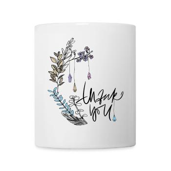 thank you - Tasse - Weiß - Vorne