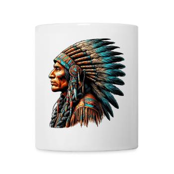 American Indian American - Mug - white - Front