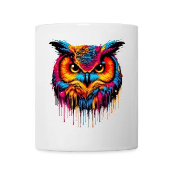 Owl - Mug - white - Front