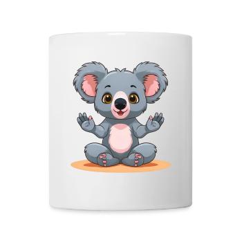 Niedlicher Koala - Tasse - Weiß - Vorne