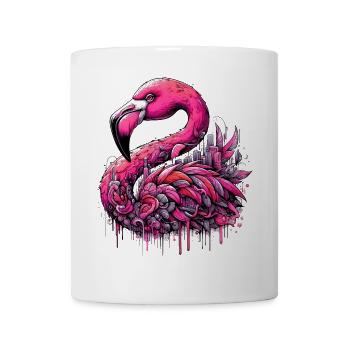 Flamingo - Tasse - Weiß - Vorne
