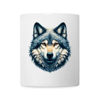 Wolf - Mug - white - Front