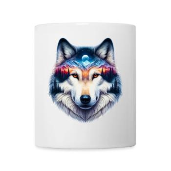 Wolf - Mug - white - Front