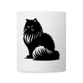 Perserkatze - Perser - Tasse - Weiß - Vorne