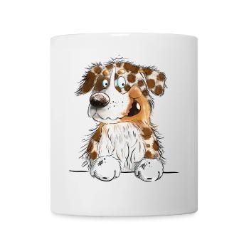 Funny Australian Shepherd Red Merle - Mug - white - Front