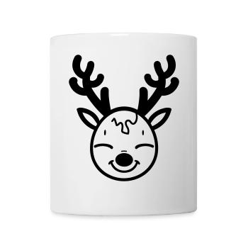 Christmas Reindeer - Mug - white - Front