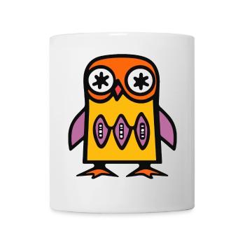 Pingouin Halloween Animal - Mug blanc - blanc - Devant