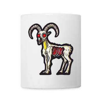 Mountain Goat Halloween Animal - Mug - white - Front