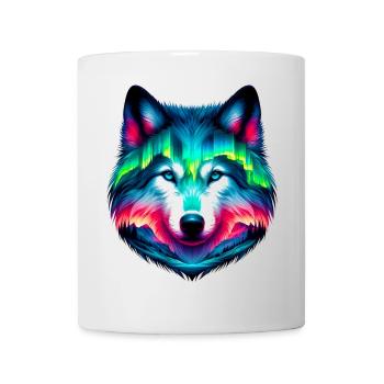Loup - Mug blanc - blanc - Devant