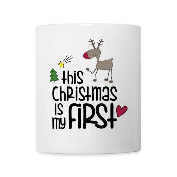 mon premier Noël - Mug blanc - blanc - Devant