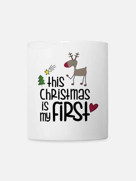 my first Christmas - Tasse - Weiß