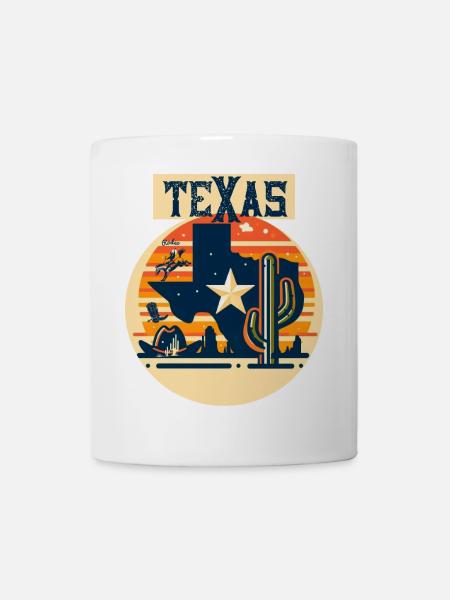 TEXAS - Tasse - Weiß