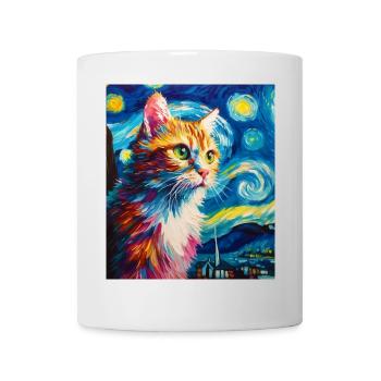 Cat - Mug - white - Front