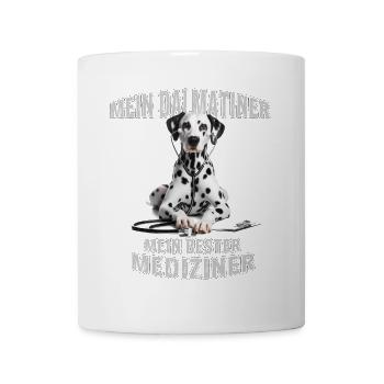 My Dalmatian is my medic - Mug - white - Front