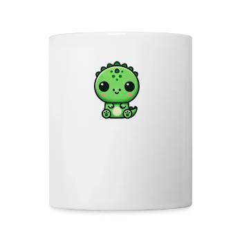 Cute Chibi T-Rex Dino Cartoon - Mug - white - Front