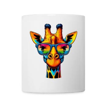 Girafe - Mug blanc - blanc - Devant