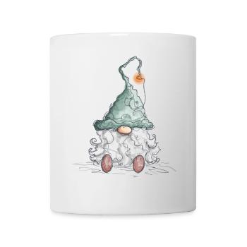 Gnome Dwarf Christmas Gnome Holidays - Mug - white - Front
