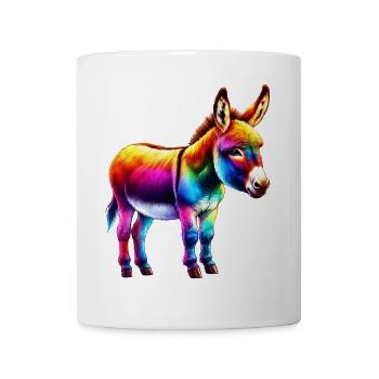 Esel-Maultier - Tasse - Weiß - Vorne
