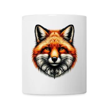 Renard - Mug blanc - blanc - Devant