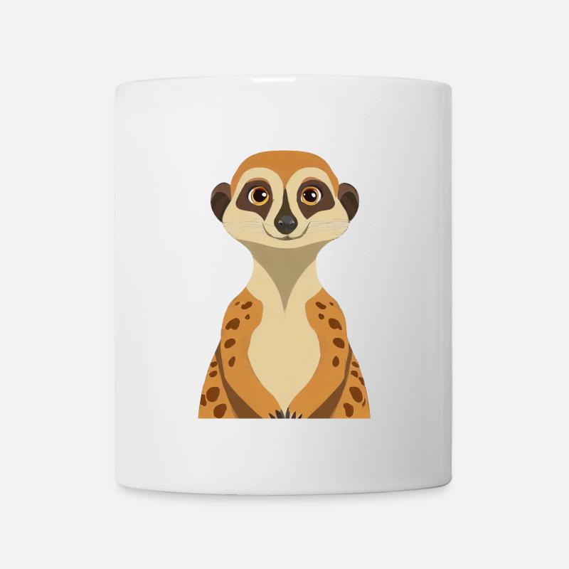 Suricate - Mug blanc - blanc