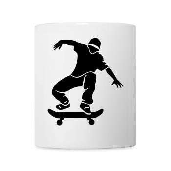 Skateboarder Sketch - Mug - white - Front