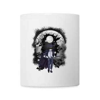 Halloween Schwertkämpfer Schwert - Tasse - Weiß - Vorne