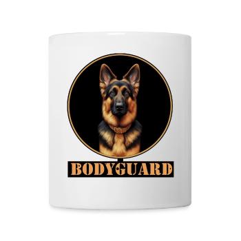 Garde du corps Berger Chien Portrait - Mug blanc - blanc - Devant