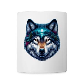 Wolf - Mug - white - Front