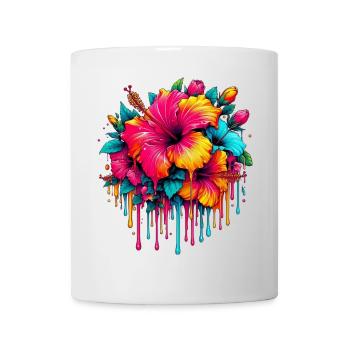 Hibiscus Flowers - Mug - white - Front