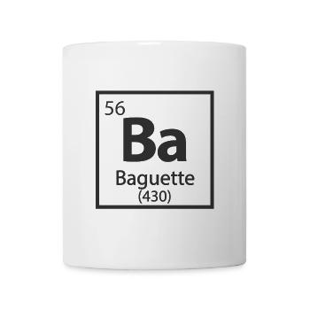 Baguette Element Periodic Table - Mug - white - Front