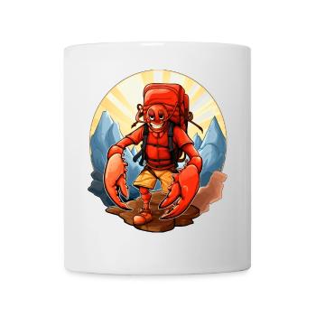 Homard Randonnée / Alpinisme Hummer - Mug blanc - blanc - Devant