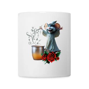 Mouse in Nightgown: The Night of Crazy Melodies. - Mug - white - Front