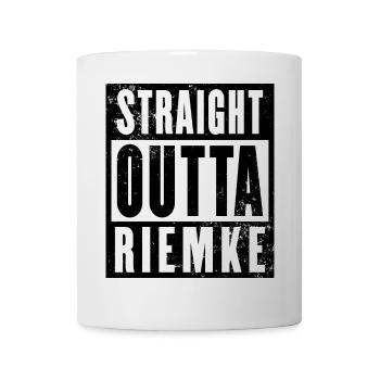 Straight outta Bochum Riemke Ruhrpott Ruhrgebiet - Tasse - Weiß - Vorne