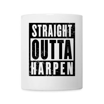Straight outta Bochum Harpen Ruhrpott Ruhrgebiet - Tasse - Weiß - Vorne