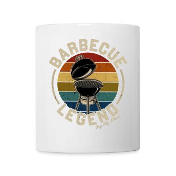 Barbecue Legend Retro - Mug blanc - blanc - Devant