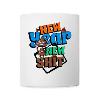 New year, new shit - Mug - white - Front
