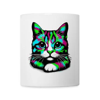 Chat - Mug blanc - blanc - Devant