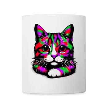Chat - Mug blanc - blanc - Devant