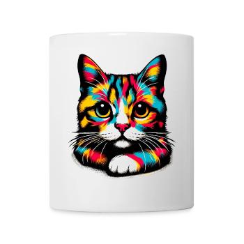 Cat - Mug - white - Front