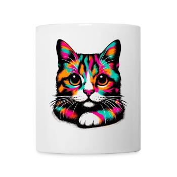 Cat - Mug - white - Front
