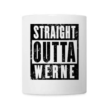 Werne, Ruhrgebiet, Ruhrpott, Bochum Werne - Tasse - Weiß - Vorne