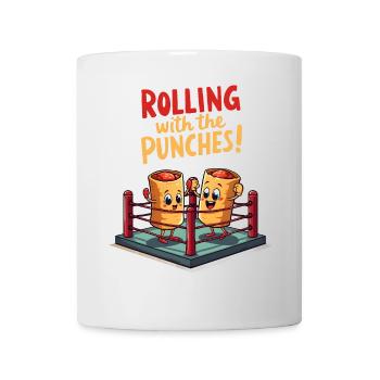 Rolling With The Punches - Mug - white - Front