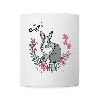 Be Happy Ostern - Tasse - Weiß - Vorne