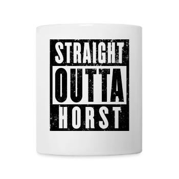 Horst, Ruhrgebiet, Ruhrpott, Essen Gelsenkirchen - Tasse - Weiß - Vorne